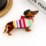 Dog Claw Clip - Multi-Colored Hair Accessories TheDivaSoap