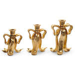 Bow Candlesticks - Assorted Seasonal Raz Imports