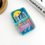 Sardine Can Hair Claw Clip, Creative Fish Tin Hair Clip: C Hair Accessories TheDivaSoap