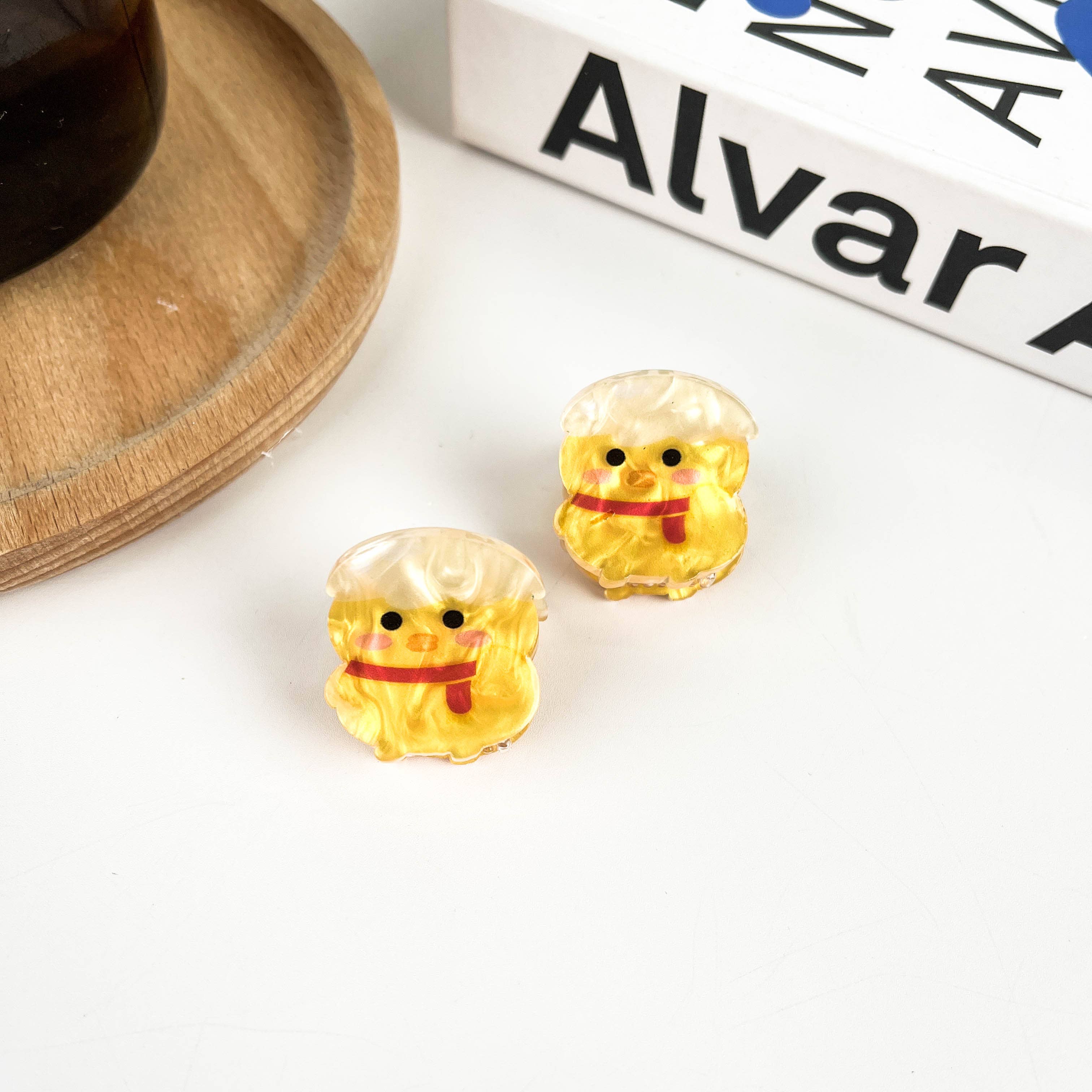 Mini Hair Clip Set - Hedgehog Hair Accessories TheDivaSoap