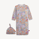 Arabella Modal Gown & Hat Set