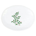 Aria Holiday Oval Platter Seasonal Vietri