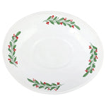 Aria Holiday Shallow Oval Bowl Seasonal Vietri