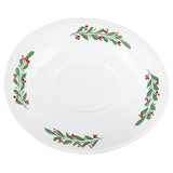 Aria Holiday Shallow Oval Bowl Seasonal Vietri