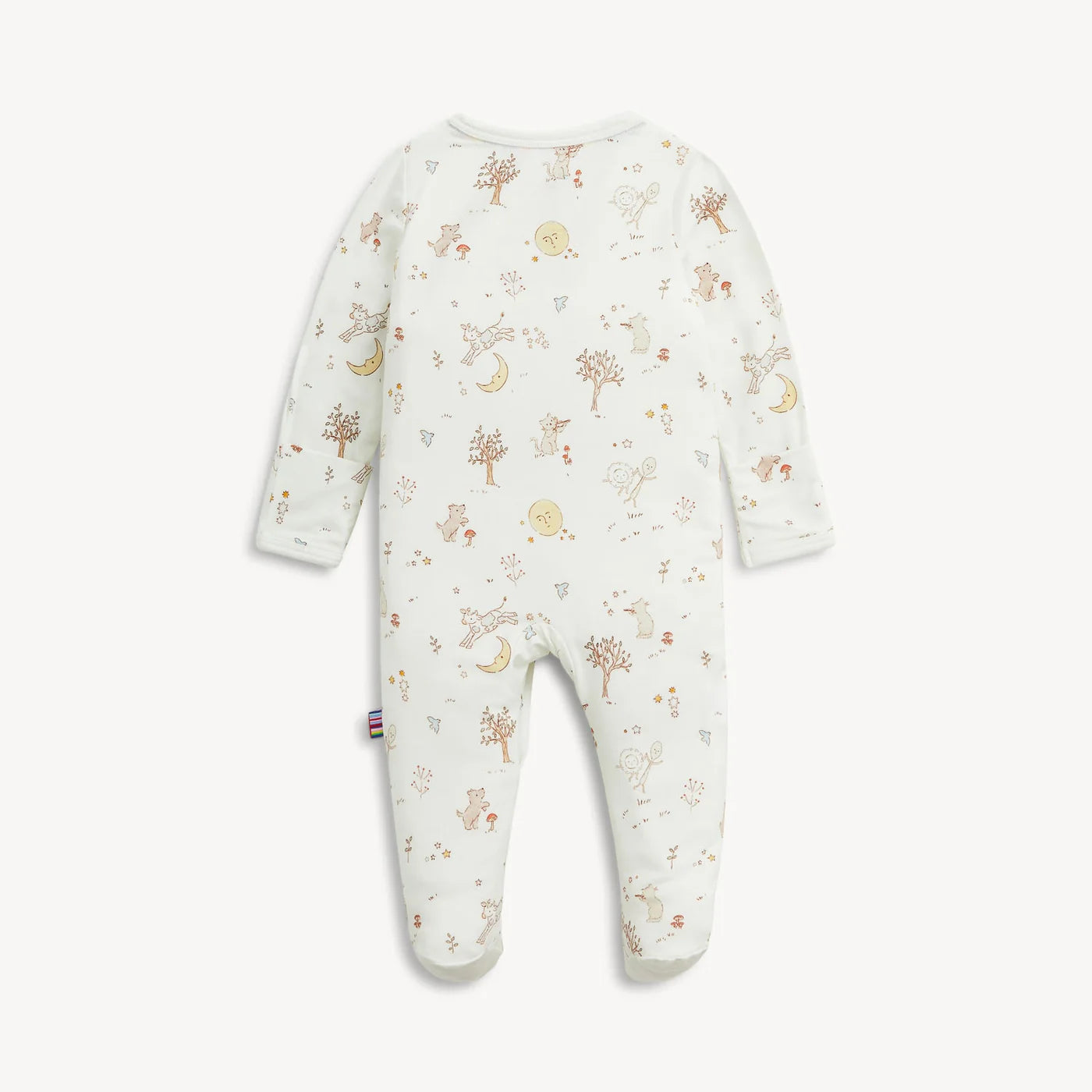 Bedtime Rhymes Modal Footie Baby Sleepwear Magnetic Me