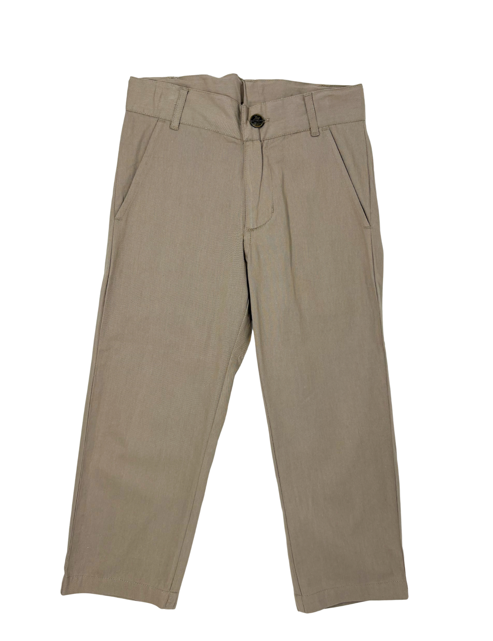 Boys Button Dress Pants - Simply Taupe Boys Pants Southbound