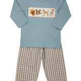 Boys Life Smocked Pant Set