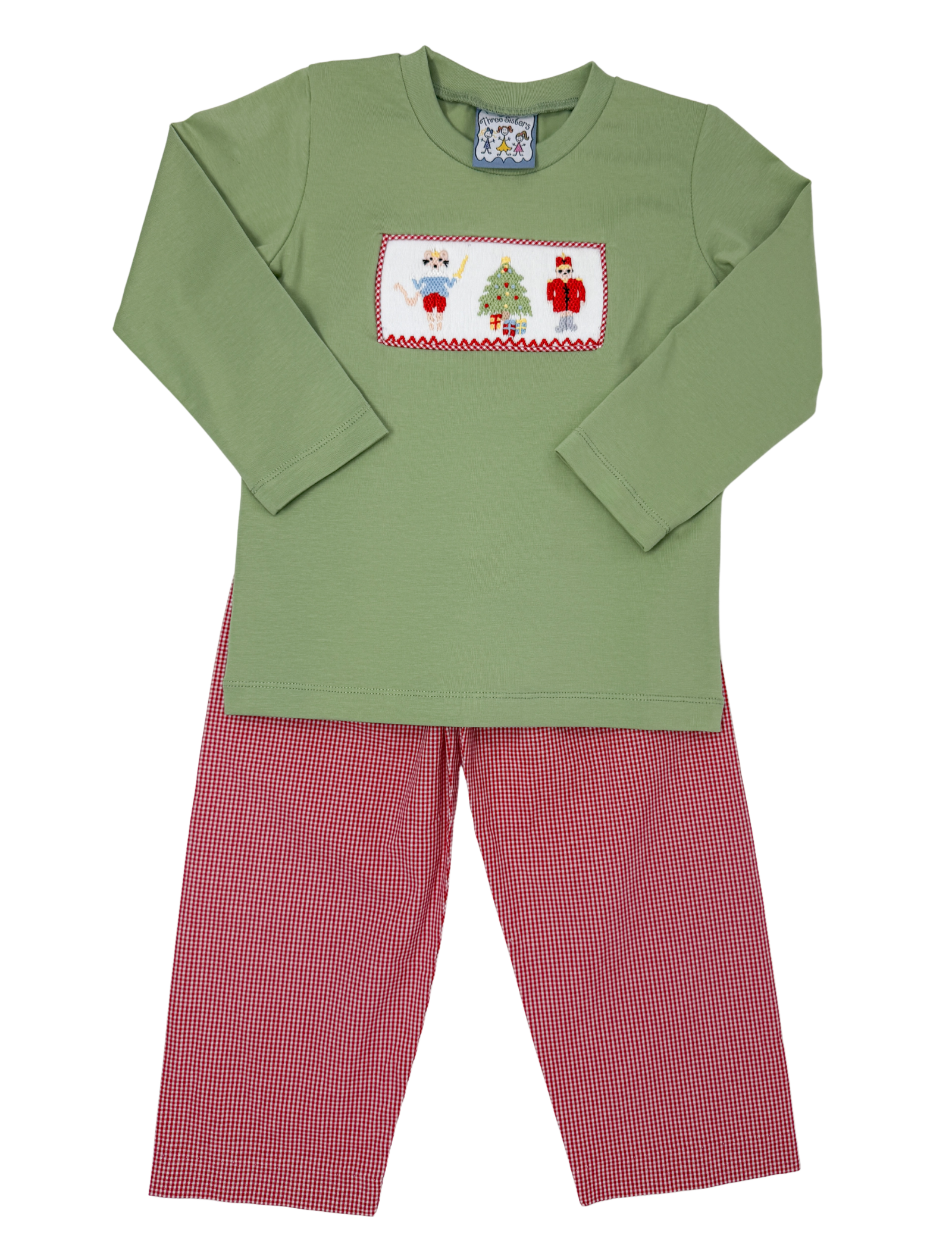 Boys Nutcracker Smocked Pant Set Boys Sets Three Sisters