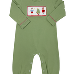 Boys Nutcracker Smocked Romper Boys Bubbles + Rompers Three Sisters