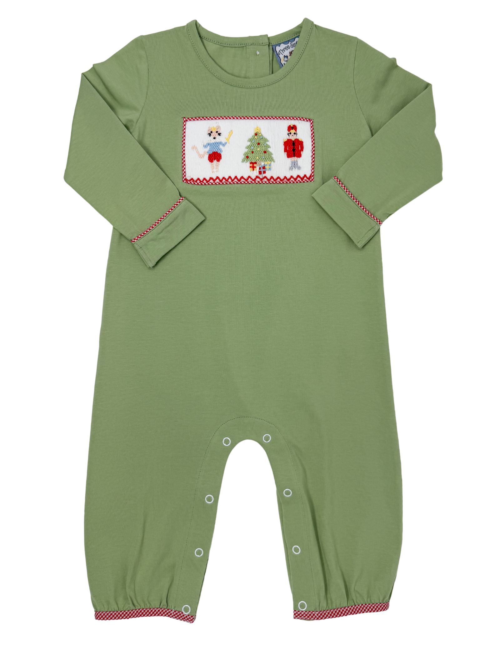 Boys Nutcracker Smocked Romper Boys Bubbles + Rompers Three Sisters