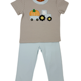 Boys Pumpkin Haul Pants Set