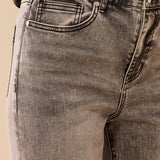 Brooke Palazzo Denim w/ Cuffs - Basalt Jeans Tribal