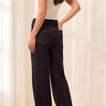 Brooke Palazzo Denim w/ Cuffs - Rinse Jeans Tribal