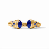 Cannes Cuff - Iridescent Sapphire Blue