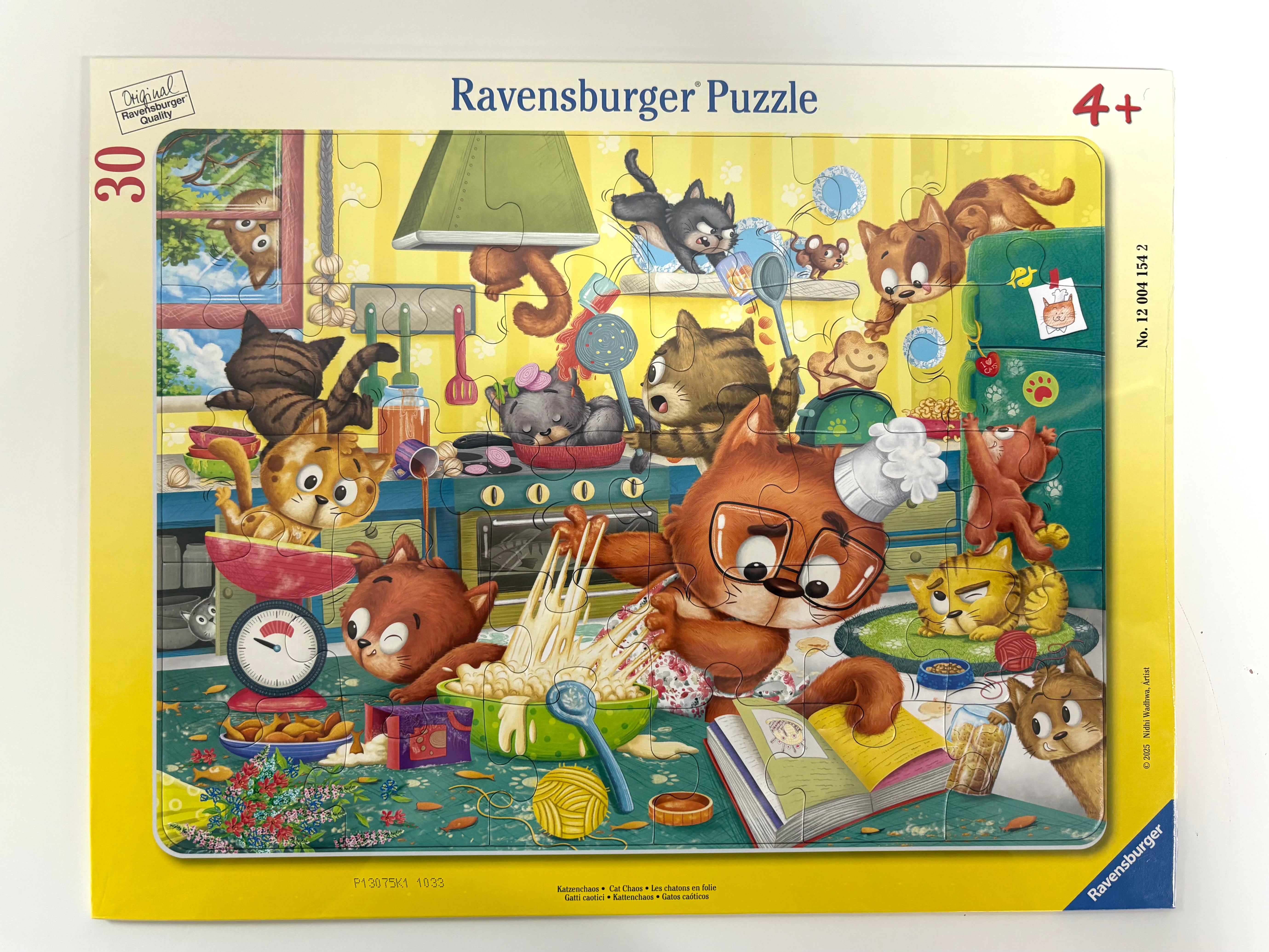 30 Piece Tray Puzzle - Assorted Toys Ravensburger Cat Chaos