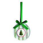 Christmas Tree Acrylic Disc Ornament Seasonal Mudpie
