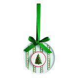 Christmas Tree Acrylic Disc Ornament Seasonal Mudpie