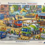 24 Piece Tray Puzzle - Assorted Toys Ravensburger Construction Site