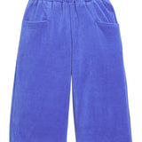 Cropped Palazzo Pants - Regent's Blue Girls Pants + Leggings Bisby