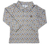Damien L/S Shirt - Fish