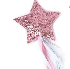Deluxe Twinkle Twinkle Star Wands - Assorted Kids Misc Accessories Great Pretenders Pink