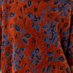 Elbow Sleeve Crew Neck Sweater - Maple Sweaters Tribal