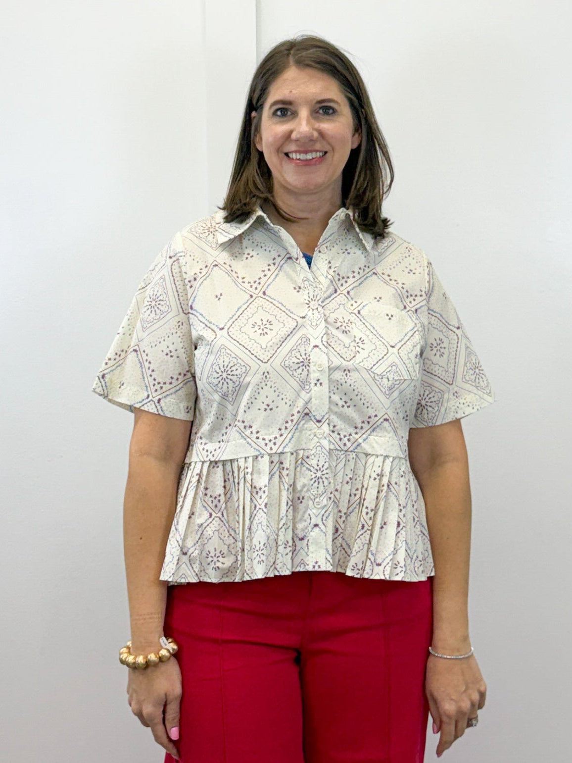 Freedom Flair Peplum Top