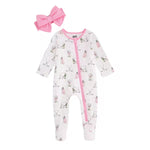 Golf Sleeper & Headband Set Baby Sleepwear Mudpie