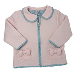 Girls Lydia Pink/Floral Jacket Girls Outerwear Three Sisters