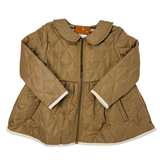 Girls Saylor Jacket - Brown/Plaid
