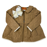 Girls Saylor Jacket - Brown/Plaid