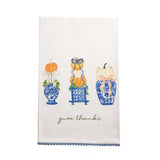 Give Thanks Topiary Towel Seasonal Mudpie