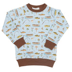 Gone Fishing Sweatshirt Boys Sweaters + Sweatshirts The Oaks Apparel Company