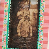 Mini Floral Photo Magnet Frame - Assorted
