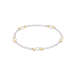 Hope Purpose Pearl Bracelet - Silky White Bracelets enewton