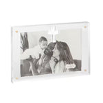 Horizontal Layered Cross Acrylic Frames Home Decor Mudpie