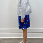 Quilted Moto Jacket - Silver Girls Outerwear Bisby