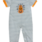 Jack O' Lantern Boys Romper Girls Bubbles + Rompers Three Sisters