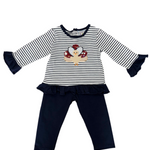 Turkey Girls Legging Set Girls Sets Three Sisters