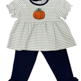 Pumpkin Girls Legging Set Girls Sets Three Sisters