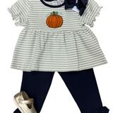 Pumpkin Girls Legging Set Girls Sets Three Sisters