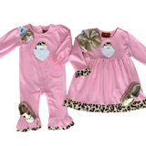 Ho Ho Ho Applique Dress Girls Occasion Dresses Millie Jay