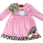 Ho Ho Ho Applique Dress Girls Occasion Dresses Millie Jay