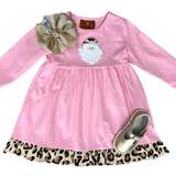 Ho Ho Ho Applique Dress Girls Occasion Dresses Millie Jay