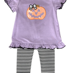 Jack-O-Lantern Legging Set Girls Sets Millie Jay