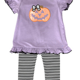 Jack-O-Lantern Legging Set Girls Sets Millie Jay