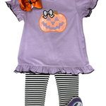Jack-O-Lantern Legging Set Girls Sets Millie Jay