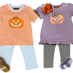 Jack-O-Lantern Boys Pant Set Boys Sets Millie Jay