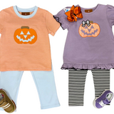 Jack-O-Lantern Boys Pant Set Boys Sets Millie Jay