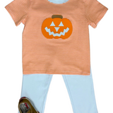 Jack-O-Lantern Boys Pant Set Boys Sets Millie Jay